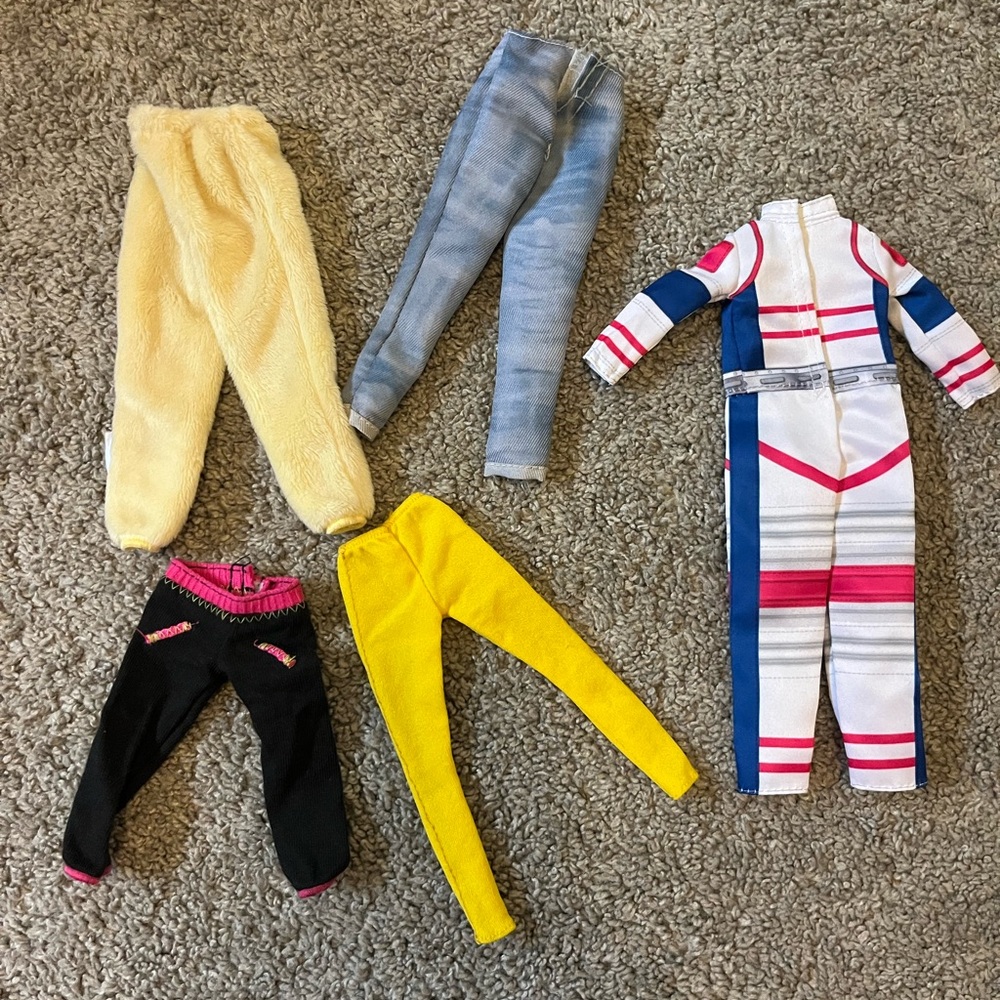 Lot of Barbie pants